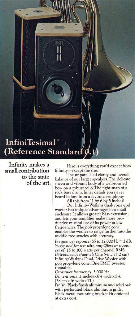 Infinity インフィニティ社のInfinitesimal RS-0.1 InfiniTesimal RS 0.1